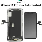 Apple iPhone 11 Pro Max (A2218) Refurbished Original Display TOUCH SCREEN GLASS SCREEN FRAME BLACK