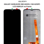 SAMSUNG GALAXY A20e SM-A202F / A10e A102U BLACK EU DISPLAY LCD NO FRAME