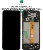 SAMSUNG GALAXY A12 SM-A125F DISPLAY LCD – With Frame