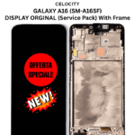 SAMSUNG GALAXY A16 4G (SM-A165F) DISPLAY LCD + TOUCHSCREEN ORGINAL (SERVICE PACK) WITH FRAME