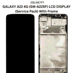 SAMSUNG GALAXY A22 4G (SM-A225F) DISPLAY LCD + TOUCHSCREEN (ORGINAL SERVICE PACK) WITH FRAME