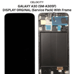 SAMSUNG GALAXY A30 (SM-A305F) LCD DISPLAY TOUCHSCREEN ORIGINAL WITH FRAME (Service Pack)