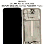 SAMSUNG GALAXY A33 5G SM-A336B LCD DISPLAY (Original) With Frame - Service Pack