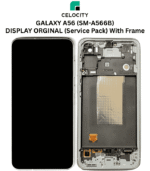 SAMSUNG GALAXY A56 5G (SM-A566B) LCD DISPLAY TOUCHSCREEN ORIGINAL WITH FRAME (Service Pack)