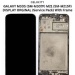 SAMSUNG GALAXY M30S SM-M307F / M21 SM-M215F LCD DISPLAY ORIGINAL (Service Pack)
