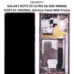 SAMSUNG GALAXY NOTE 20 ULTRA 5G (SM-N986B) DISPLAY ORGINAL (Service Pack) With Frame