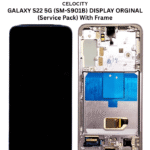 SAMSUNG GALAXY S22 5G (SM-S901B) DISPLAY ORGINAL (Service Pack) With Frame