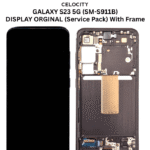 SAMSUNG GALAXY S23 5G (SM-S911B) DISPLAY ORGINAL (Service Pack) With Frame