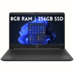 HP 250 G9 Notebook – 15.6” HD | Intel Celeron N4500 | 8GB RAM | 256GB SSD | FreeDOS