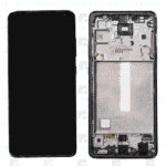 SAMSUNG GALAXY A52S 5G SM-A528B LCD DISPLAY TOUCHSCREEN ORGINAL (Service Pack) WITH FRAME