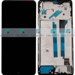 Redmi Note 11 Pro 4G, Redmi Note 11 Pro 5G / Poco Phone X4 Pro 5G LCD DISPLAY + TOUCHSCREEN BLACK (WITH FRAME) – SERVICE PACK