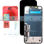 Apple iPhone 11 (A2111) JK FHD LCD Display TOUCH SCREEN GLASS SCREEN FRAME BLACK
