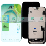 Apple iPhone 15 Plus (A3094) JK FHD LCD Display TOUCH SCREEN GLASS SCREEN FRAME BLACK