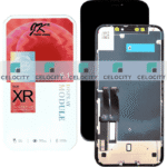 Apple iPhone XR (A2105) JK FHD LCD Display TOUCH SCREEN GLASS SCREEN FRAME BLACK